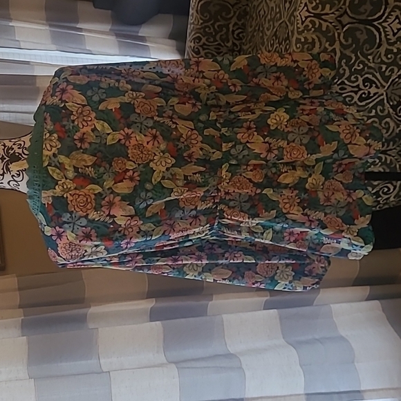 Matilda Jane Kookaburra sz large floral peasant blouse shirt WT286 - Picture 3 of 4